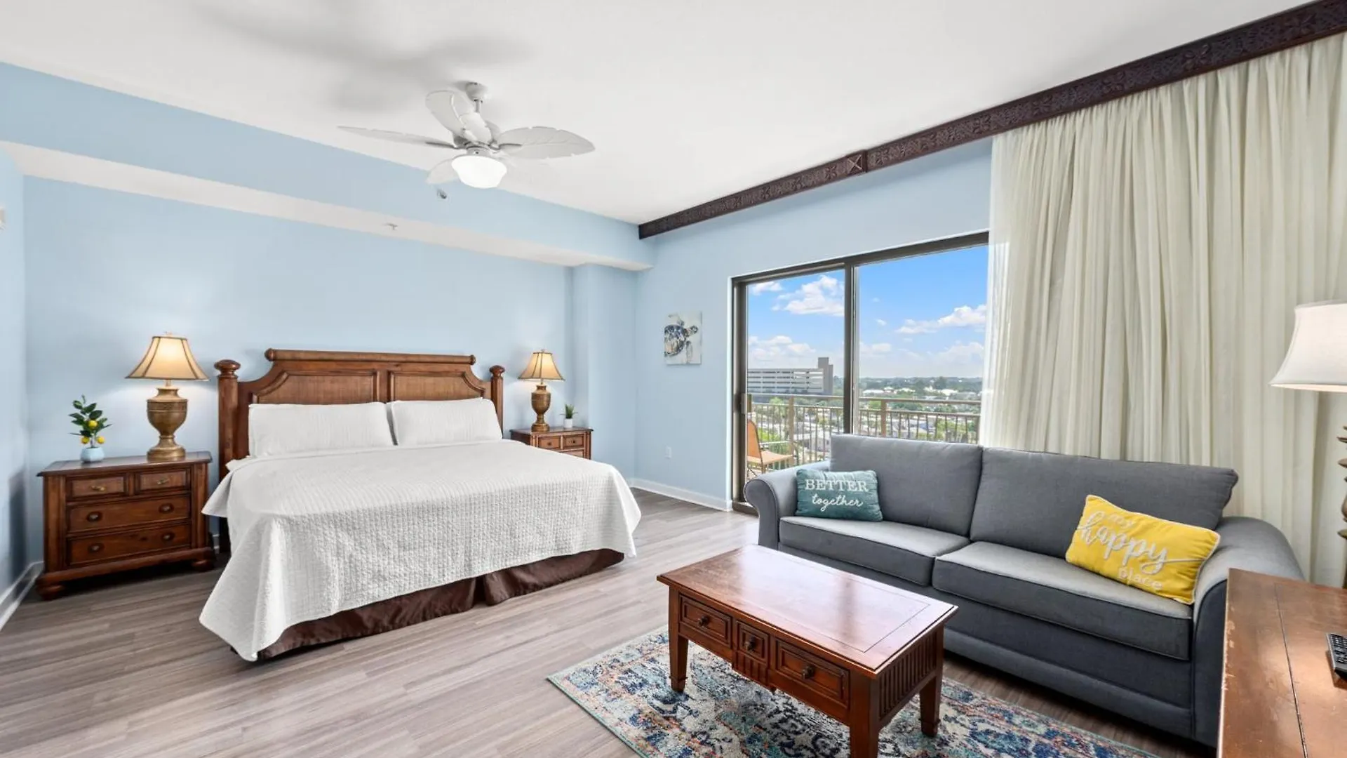 Origin 0729 - Studio King - Sunrise Gulf View By Beach Haven Vacation Rentals Panama City Beach
